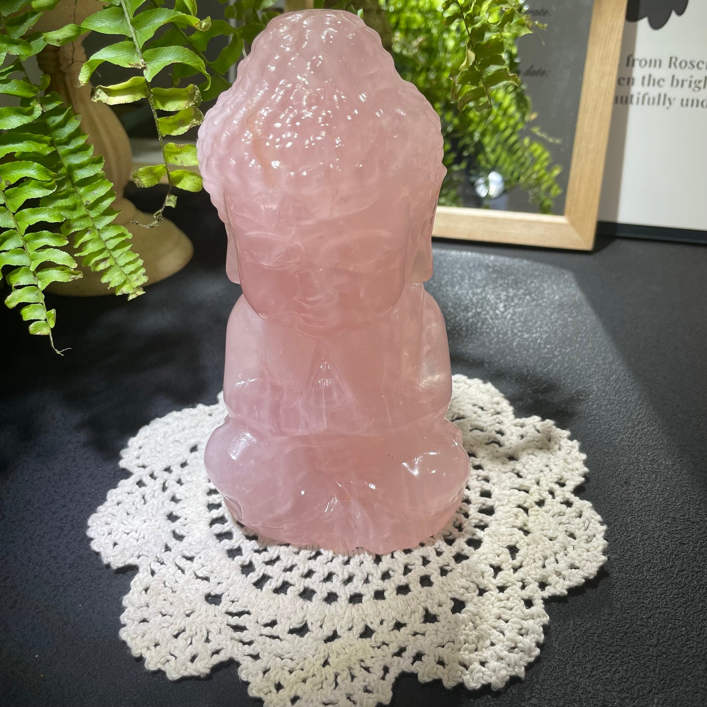 Baby buddha for heart chakra healing work