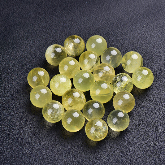 Citrine seven star crystal arrangement for wealth and abundance