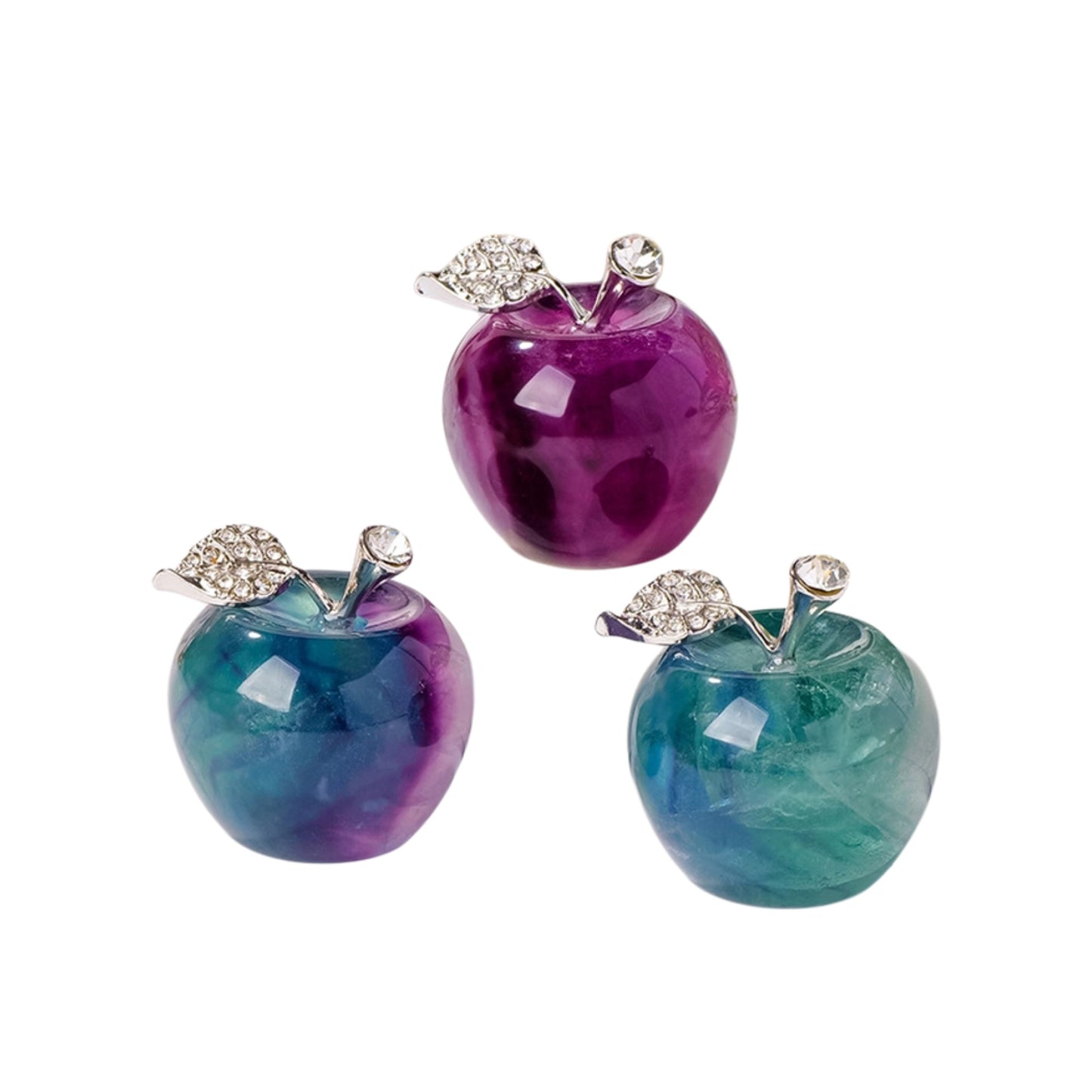 "Fruit of Wisdom Enlightenment" - Natural Crystal Energy Apple