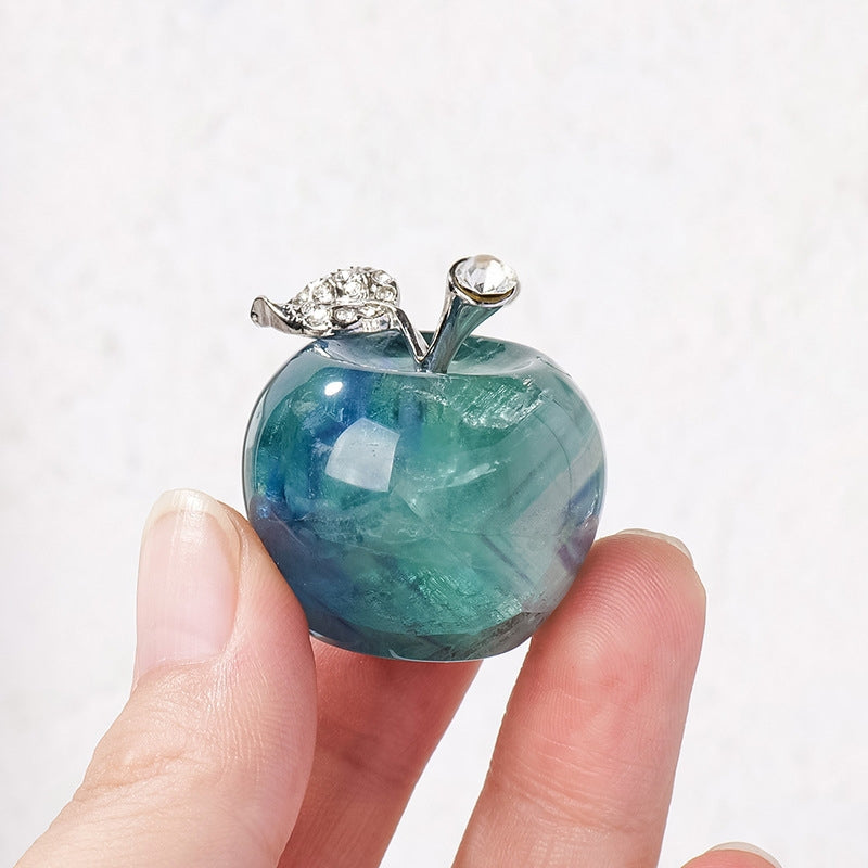 "Fruit of Wisdom Enlightenment" - Natural Crystal Energy Apple