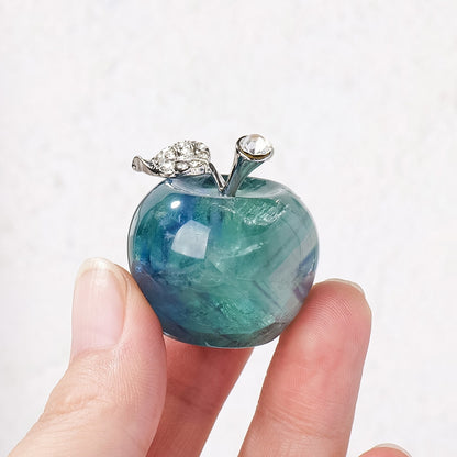 "Fruit of Wisdom Enlightenment" - Natural Crystal Energy Apple
