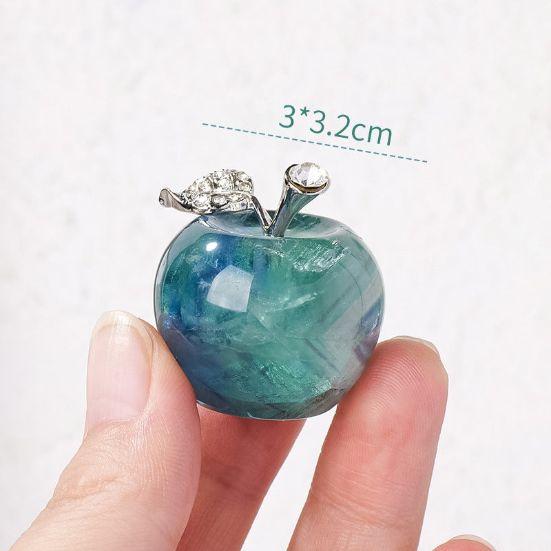 "Fruit of Wisdom Enlightenment" - Natural Crystal Energy Apple