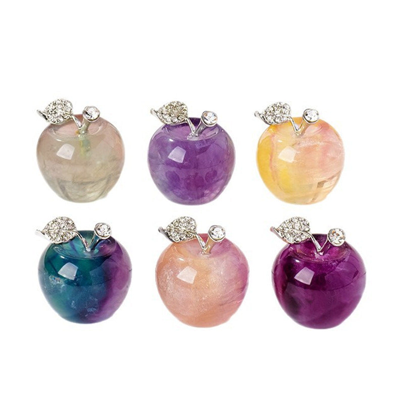 "Fruit of Wisdom Enlightenment" - Natural Crystal Energy Apple