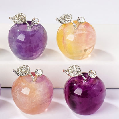 "Fruit of Wisdom Enlightenment" - Natural Crystal Energy Apple