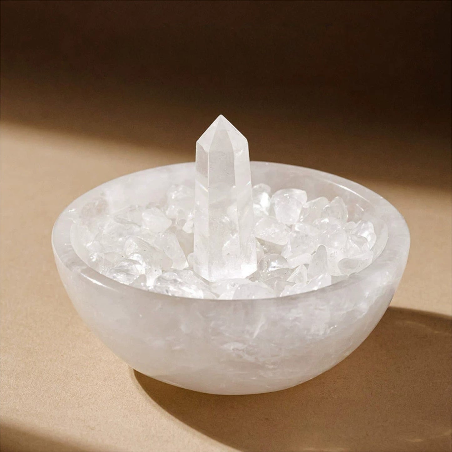 As an important tool for spiritual healing, take advantage of the deep purification properties of Moroccan Selenite to lay the foundation for your healing rituals.