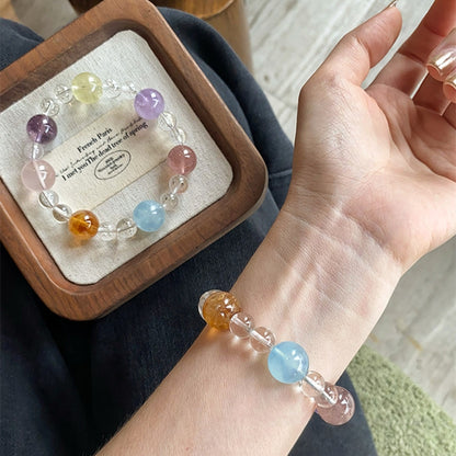 The exquisitely packaged multi-treasure bracelet as a gift symbolizes giving all-round blessings, which is both elegant and profound.