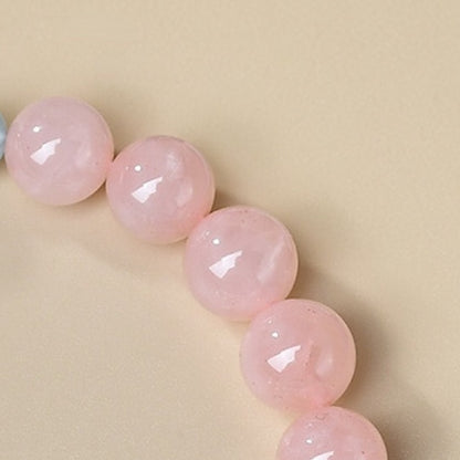 Wearing it in study scenarios, white crystal enhances concentration, while yellow crystal boosts academic fortune