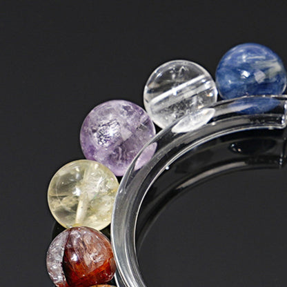 A close-up of aquamarine's clear crystal highlights its energy characteristics that enhance communication skills and language expression