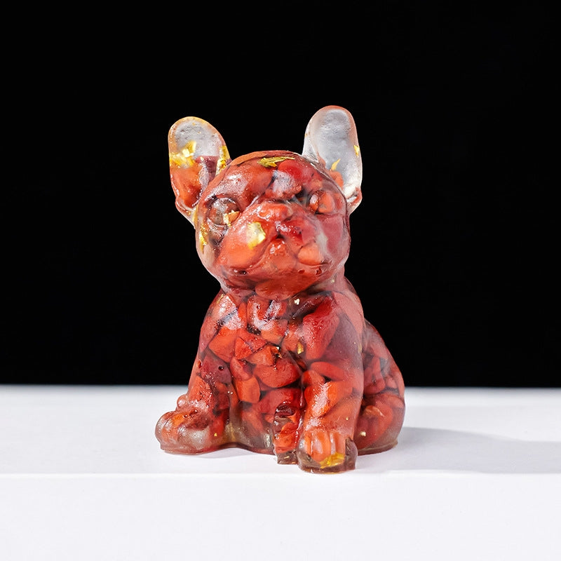 A cute embellishment on the desk in the children's room