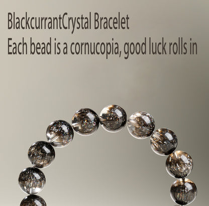 Meditation scene usage demonstration: Black Super Seven helps unlock higher consciousness and spiritual growth