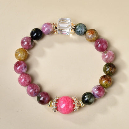 The white crystal sugar cube sparkles in the light, highlighting its energy amplifier characteristics