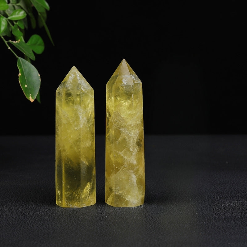 The method of placing yellow quartz in the wealth corner according to the principles of feng shui
