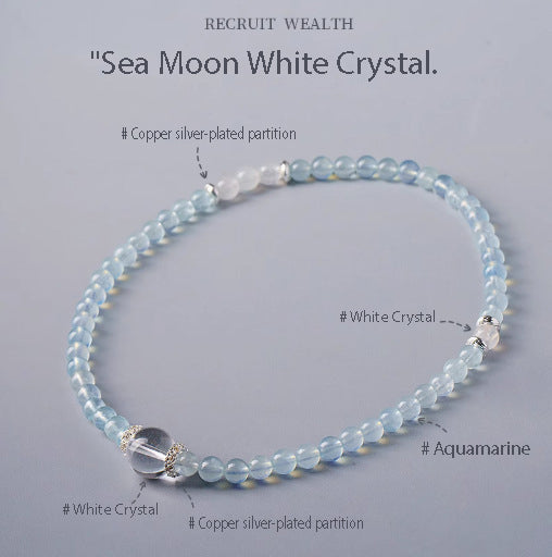 The wearing effect of the bracelet symbolizes emotional balance and inner peace