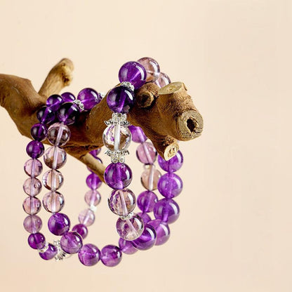 Amethyst is used in meditation scenarios to facilitate deep meditation and inner peace