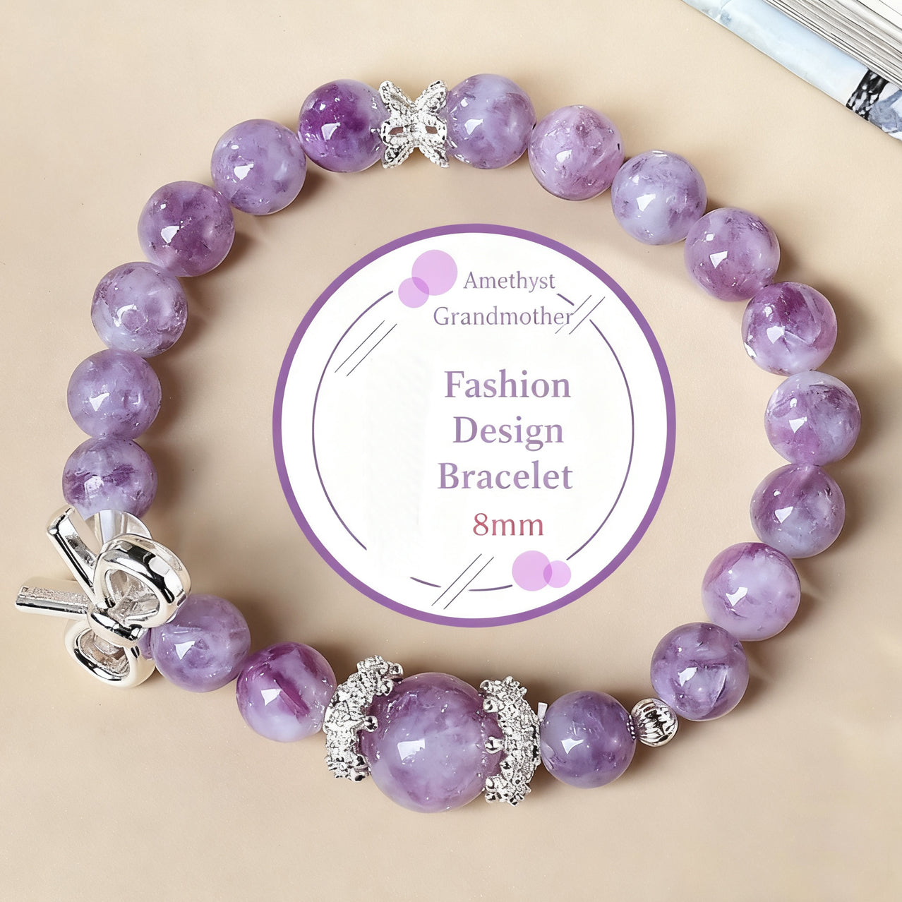 Grandmother Crystal Healing Energy Bracelet