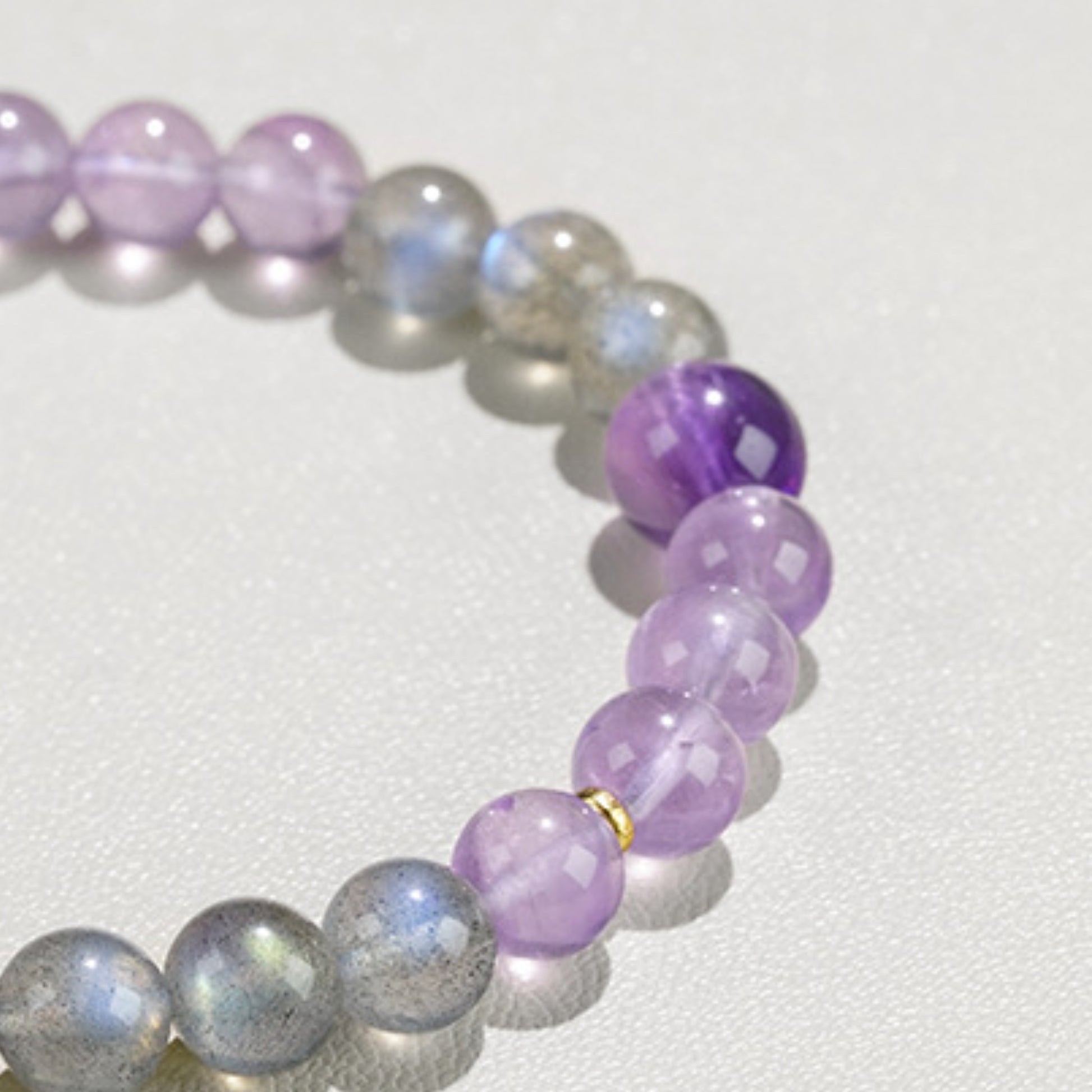 The blue light flickering effect of feldspar at different angles showcases its unique optical properties