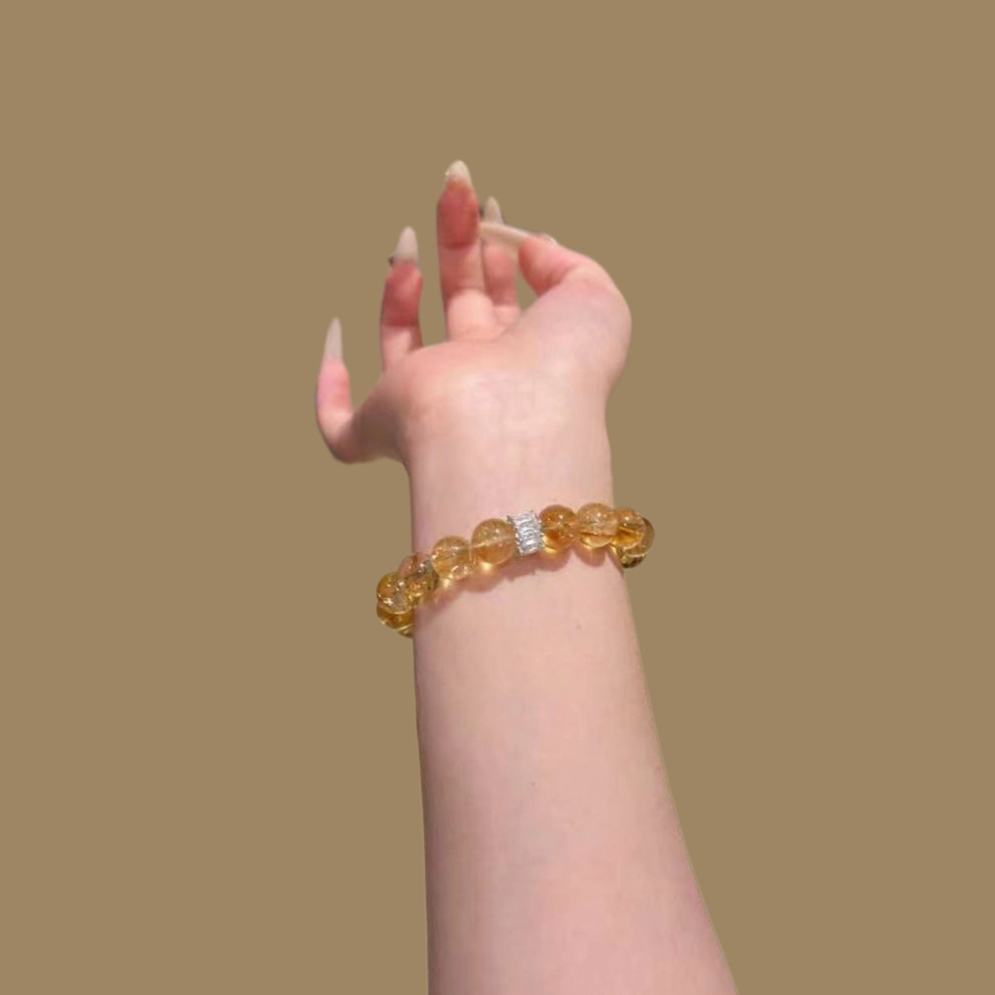 A golden energy bracelet designed for Leo, enhancing their innate leadership, confidence and personal charm