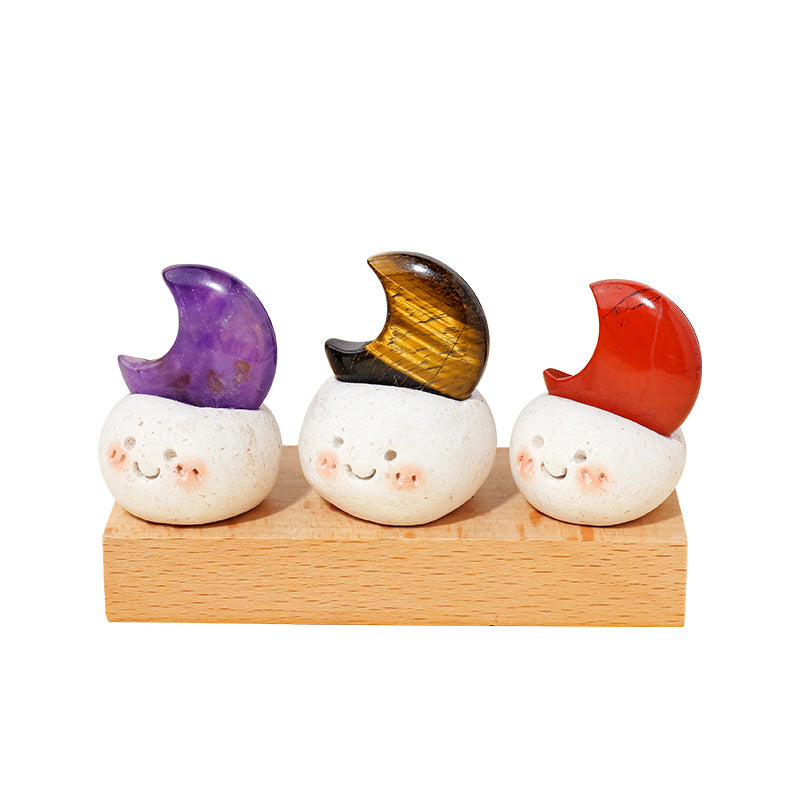 The live broadcast background features a real-life display of little beans as an atmosphere embellishment, highlighting their decorative value