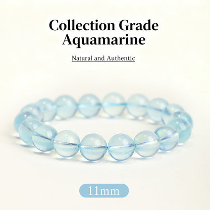 Aquamarine is photographed in combination with Marine elements, highlighting the unique beauty of its natural deep-sea blue color