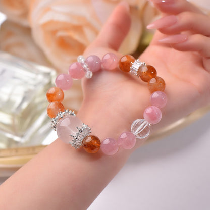 A close-up of Sunstone energy, demonstrating its effect in activating a positive mindset