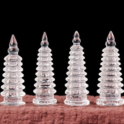 The flat layout features a tower placed together with keys and a wallet, symbolizing the attraction of career and wealth.