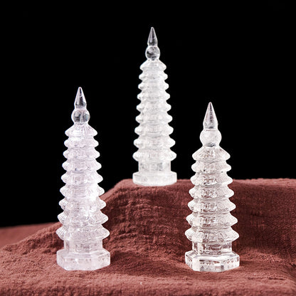 Place the tower beside the financial or success books on the bookshelf as a decoration for intellectuals.