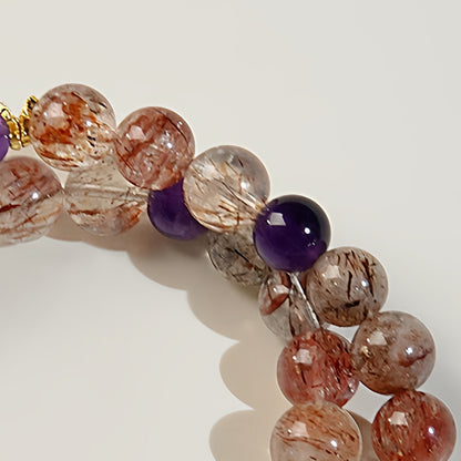 A close-up of the golden luster of the yellow tower crystal highlights the attraction of wealth and the boosting energy of confidence