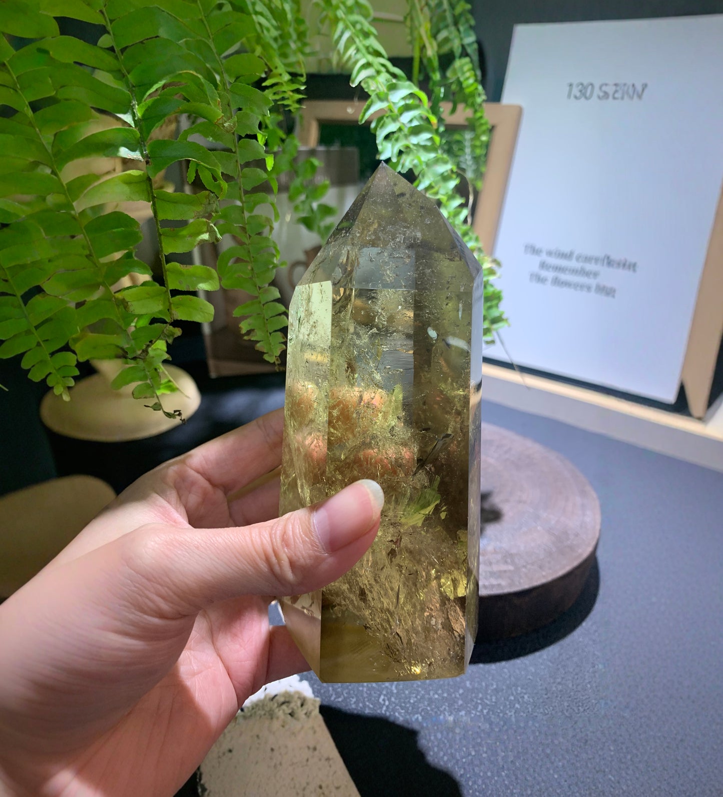 Citrine used in manifestation ritual work