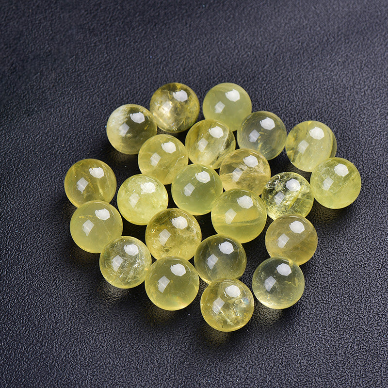 Citrine seven star crystal arrangement for wealth and abundance