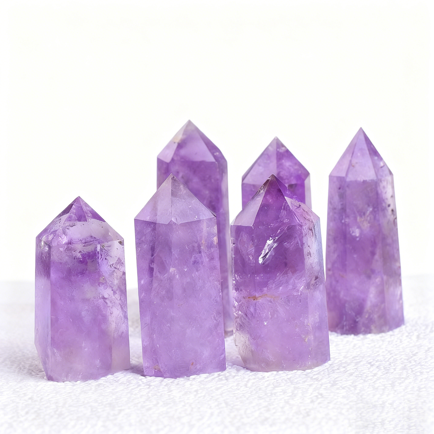 Spiritual home decor with natural crystal