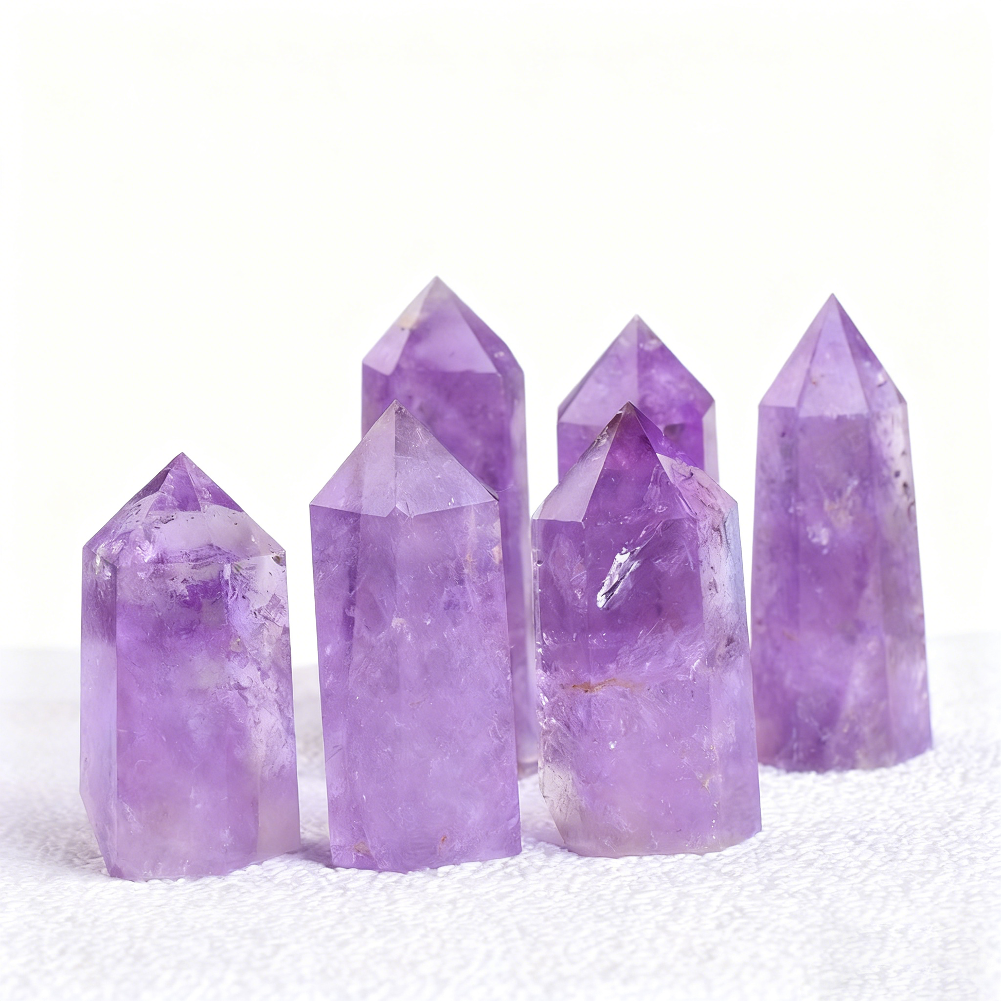 Spiritual home decor with natural crystal