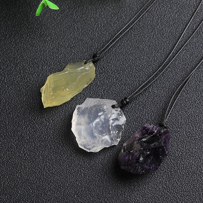 Moonlight charging scene for tri-color raw crystals