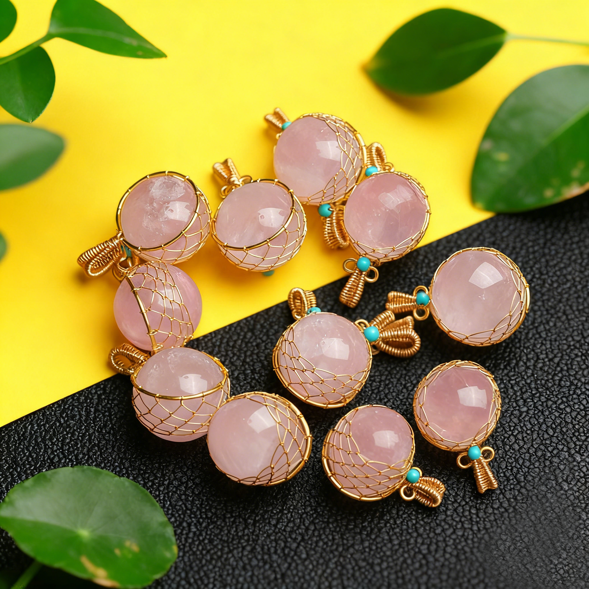 Pendant worn to showcase crystal near heart