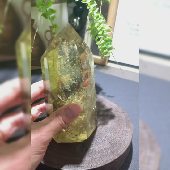 Watch how these vibrant citrine fragments radiate solar energy for wealth manifestation and success attraction. Perfect for crystal grids, jewelry, and energy work. Start manifesting today!