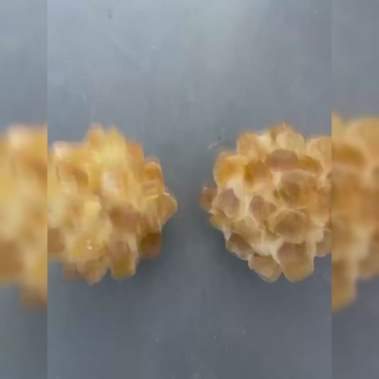 Watch how this natural citrine cluster radiates wealth-attracting energy while adding beauty to your space. Perfect for desk decor, feng shui, and abundance manifestation. Transform your environment today!