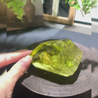 Witness the powerful energy of these golden citrine fragments as they attract abundance and accelerate spiritual growth. Perfect for manifestation grids and energy work. Start manifesting today!