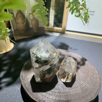  Single terminated point directing energy flow for intention setting