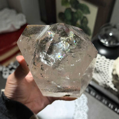 Using green phantom wand for wealth meditation and manifestation